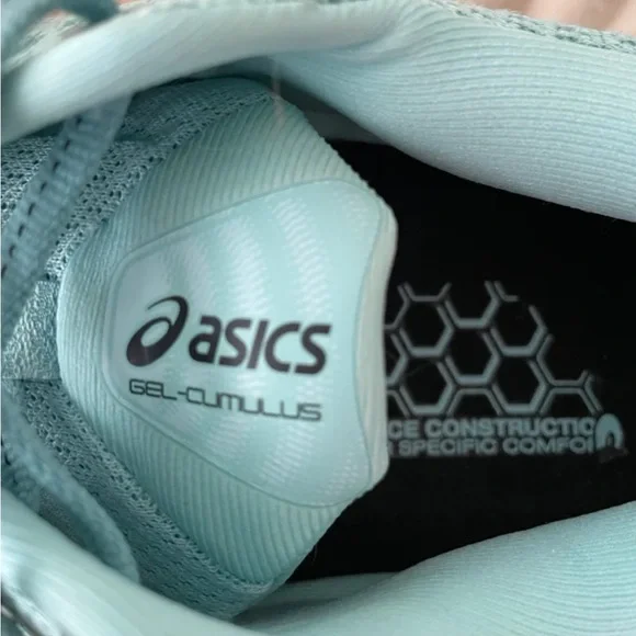 Asics Gel Cumulus 28 Green Athletic Shoes - Picture 3 of 5